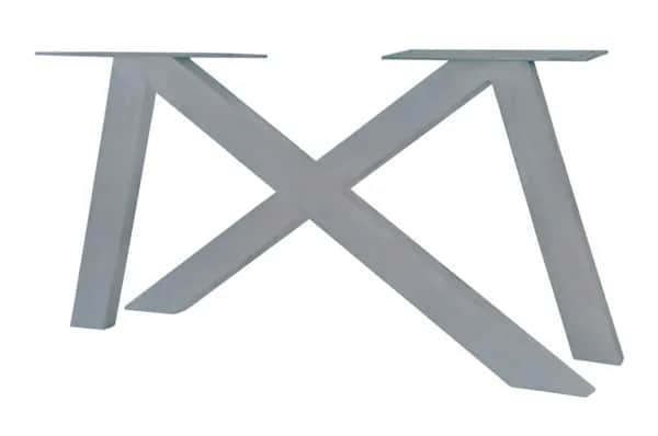 Tischgestell antiksilber
