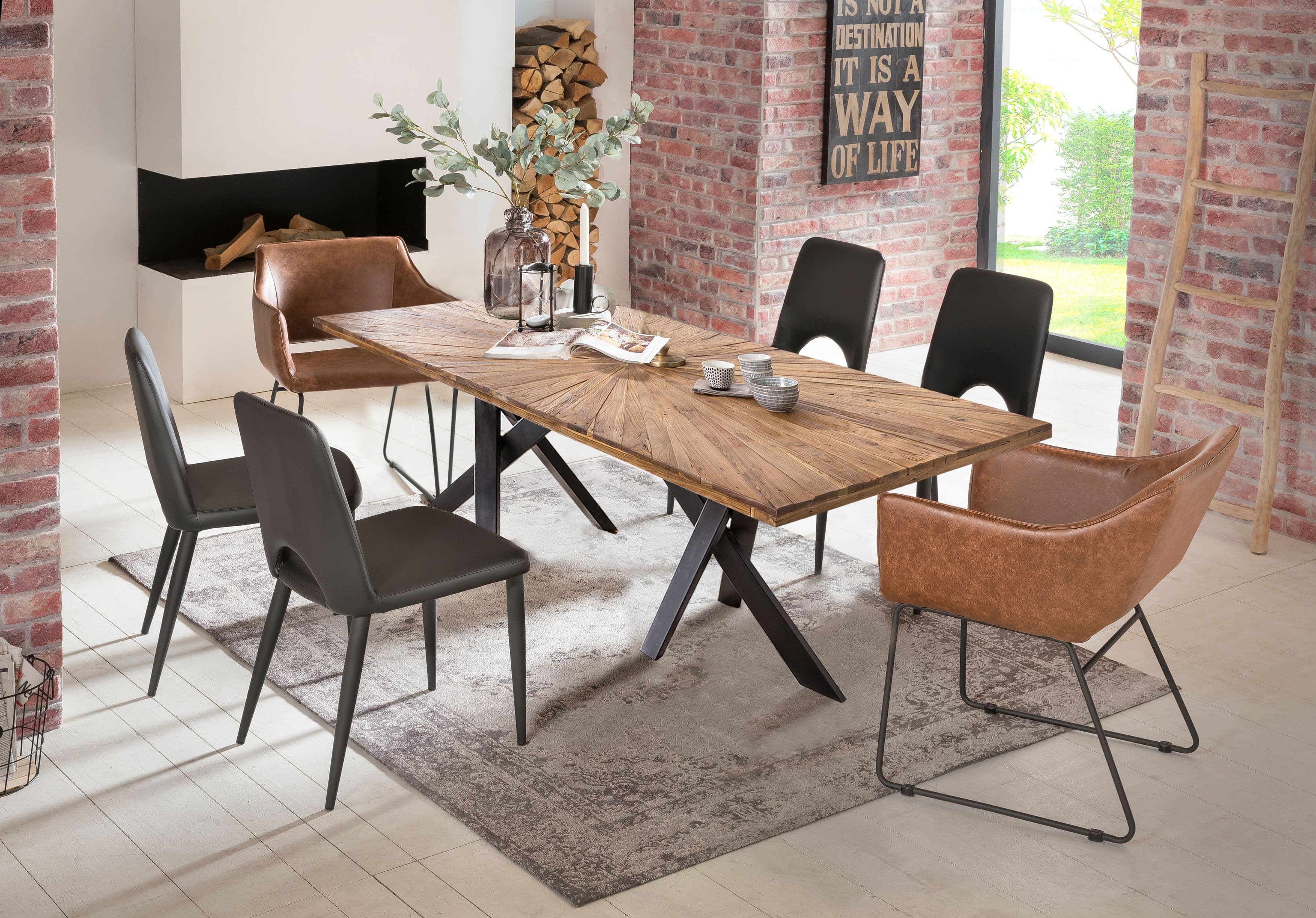 Tisch 220x100 cm