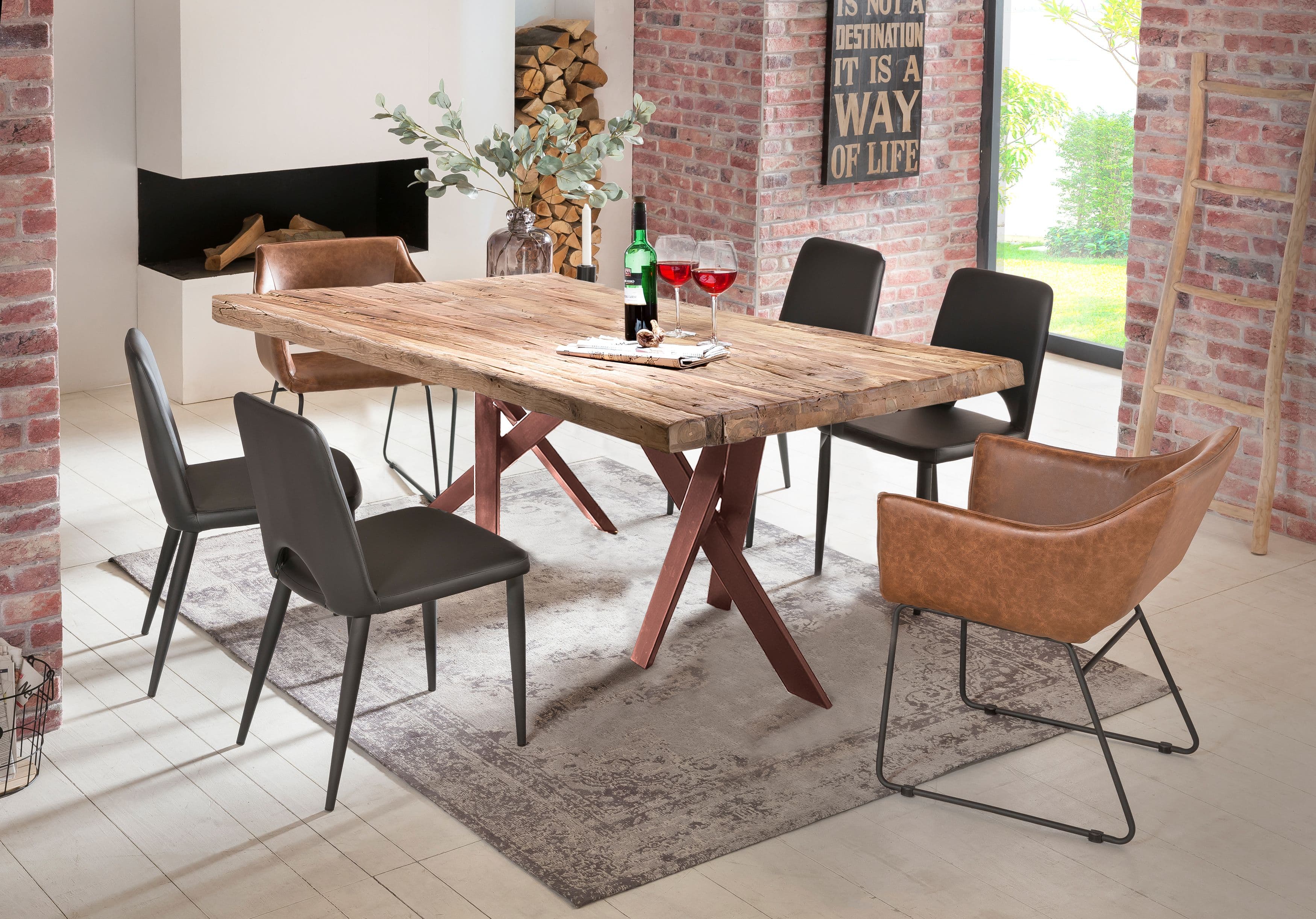 Tisch 220x100 cm