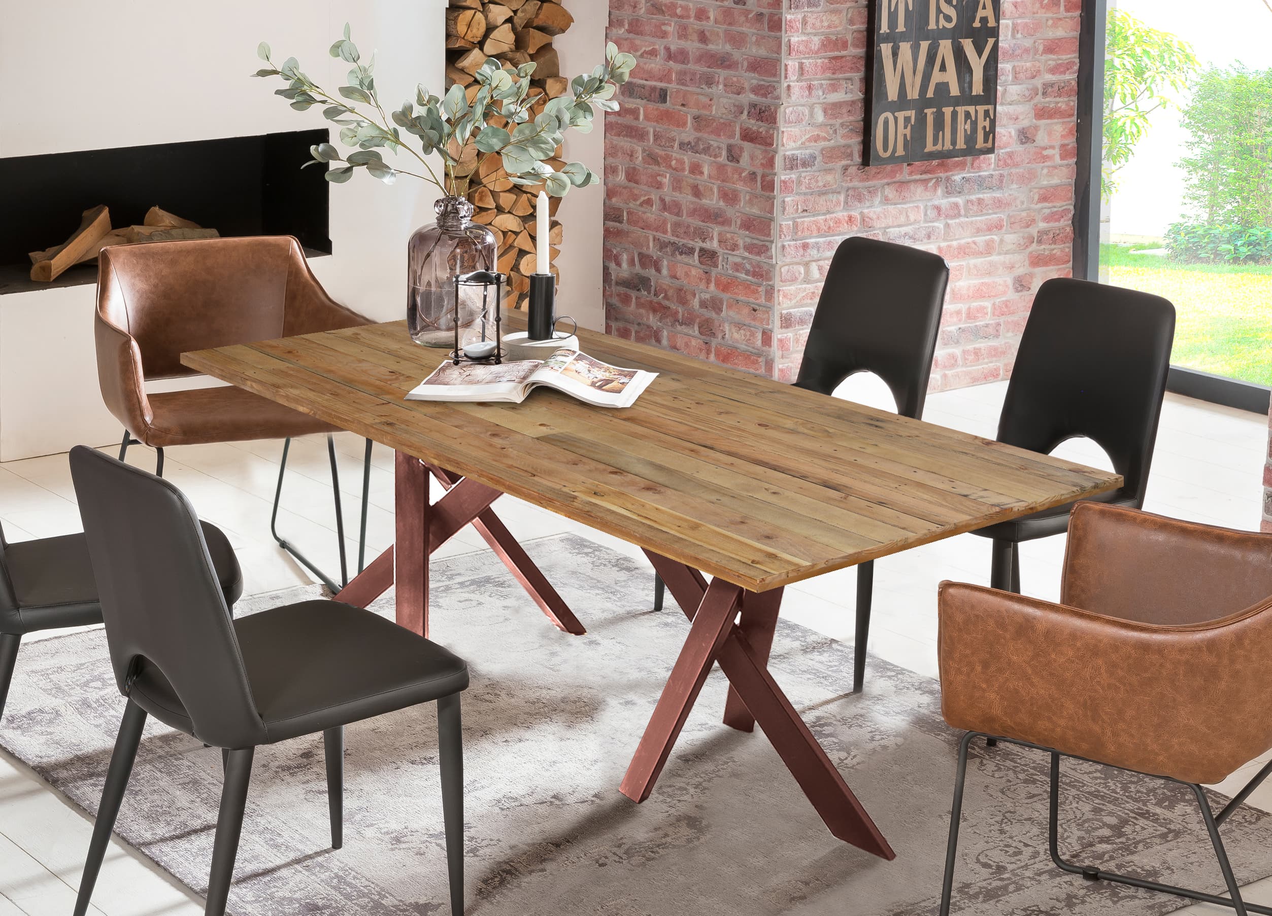 Tisch 220x100 cm
