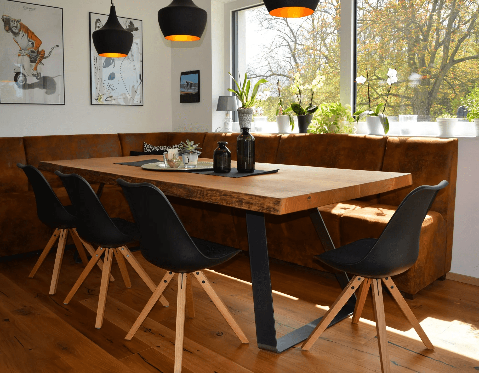 Individueller Esstisch aus Massivholz - Tischplatte nach Maß