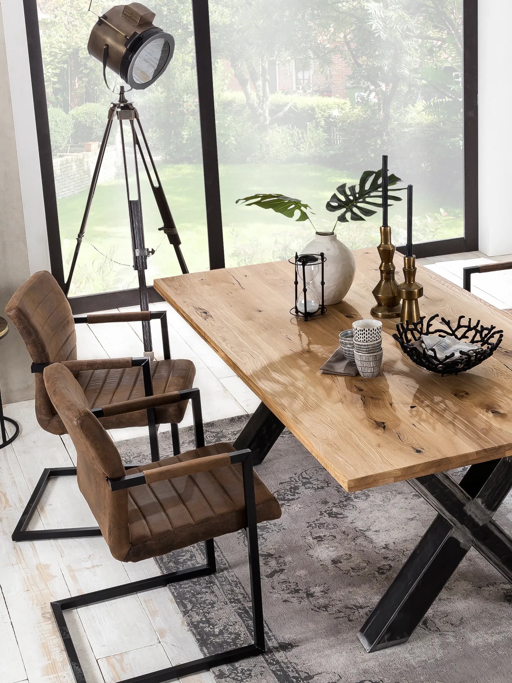 Tischgestell Roheisen used look 4