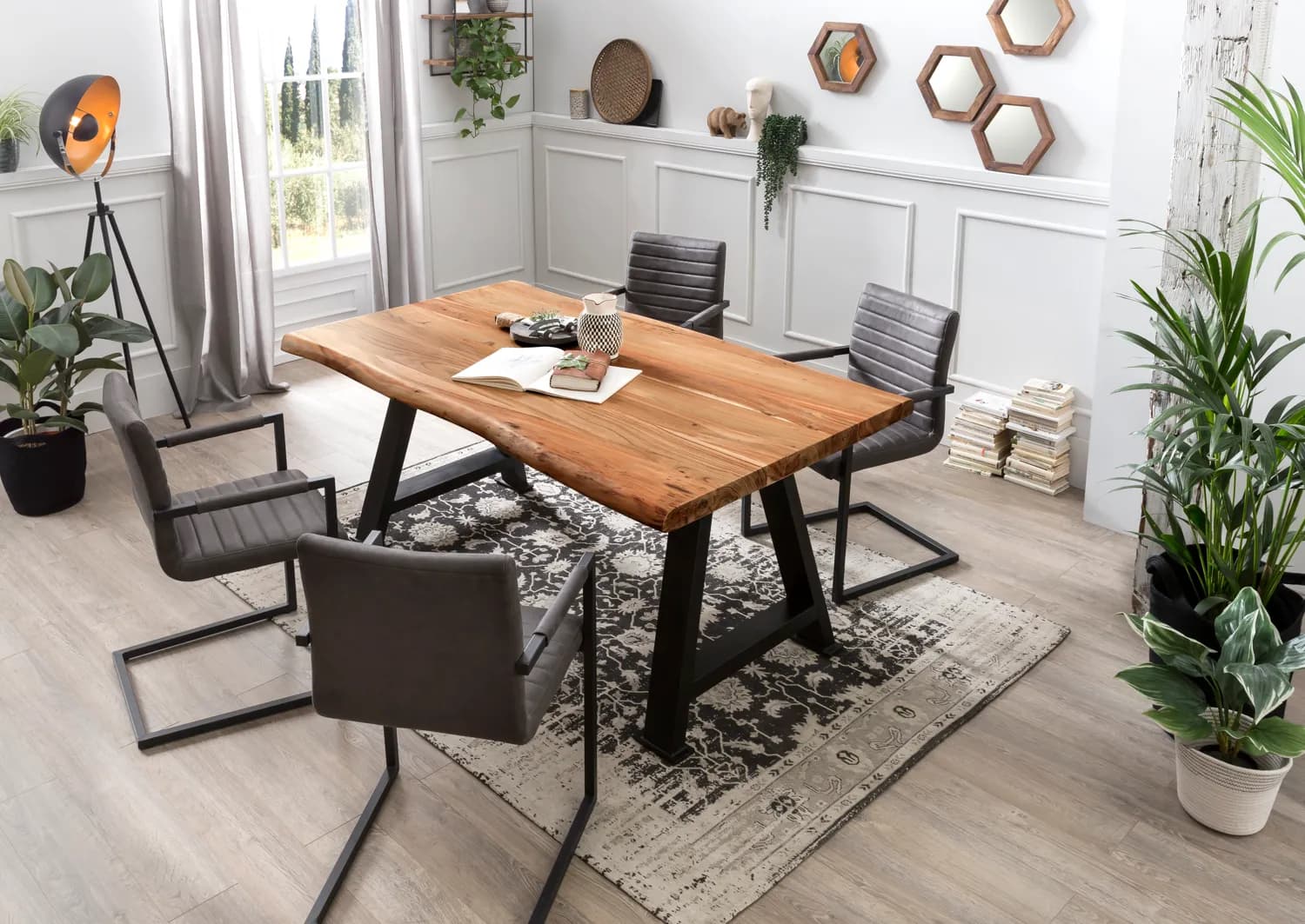 Tischgestell antikschwarz 3