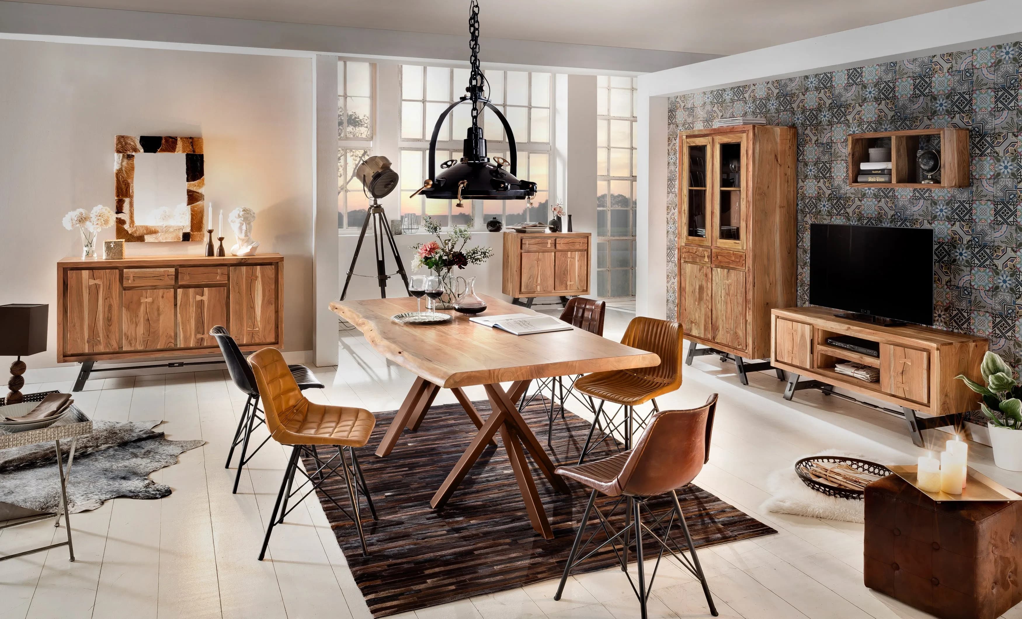 Tischgestell antikbraun 4