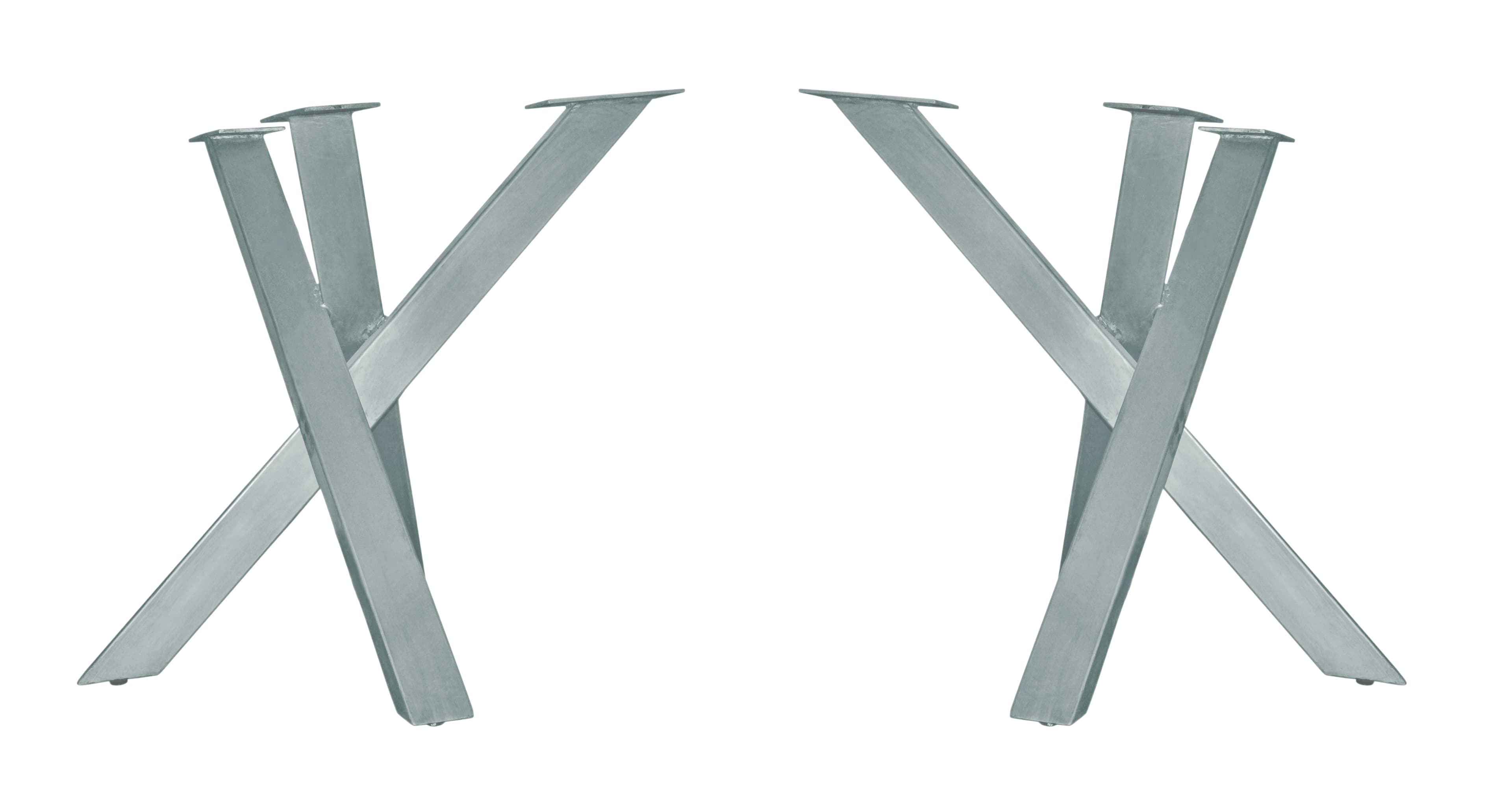 Tischgestell antiksilber 2