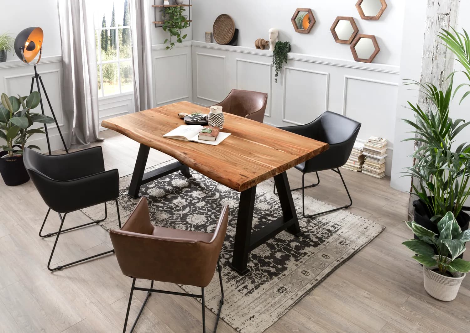 Tischgestell antikschwarz 4