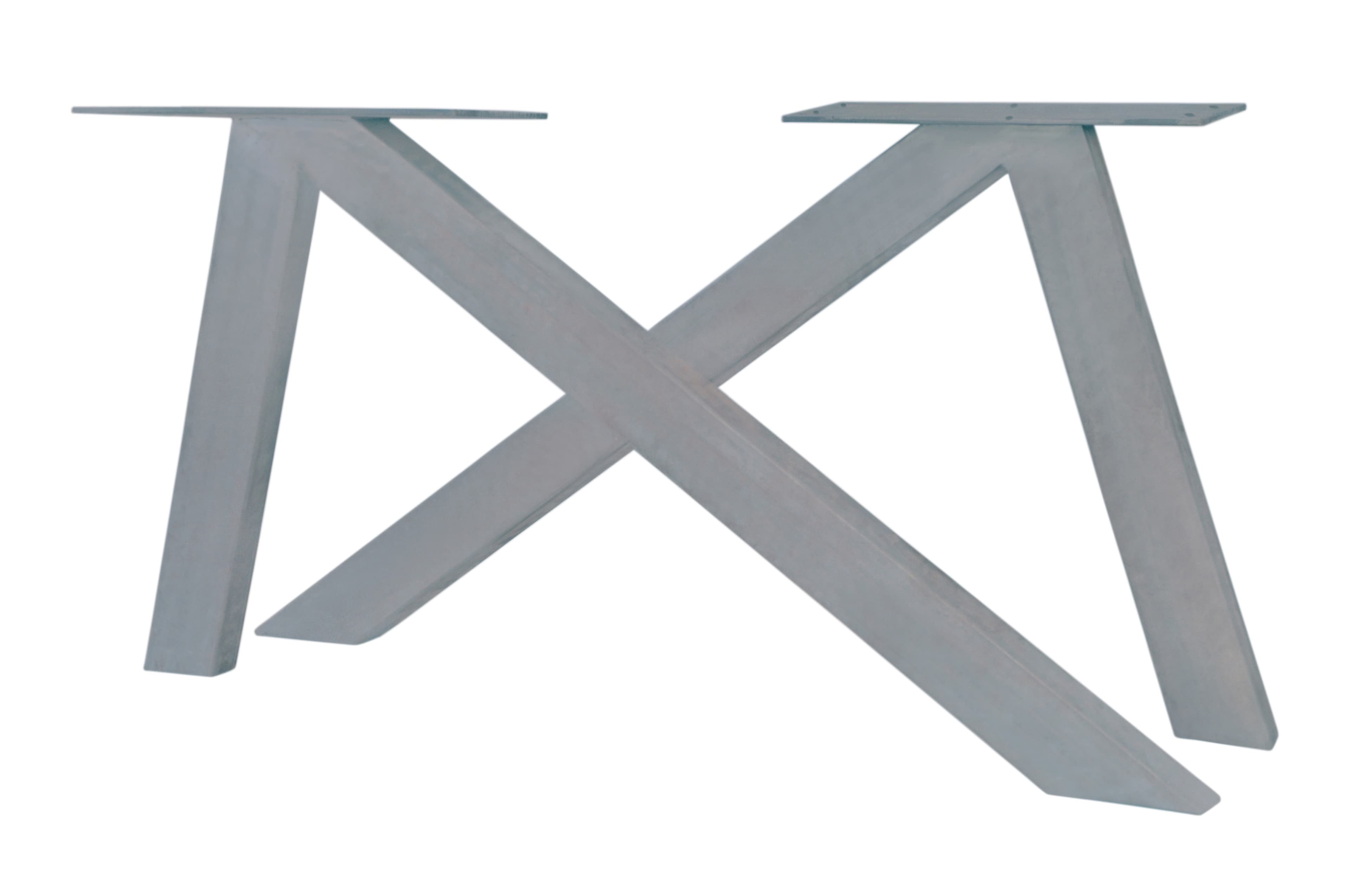 Tischgestell antiksilber